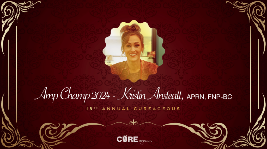 Kristin Ansteatt Wins AMP Champ Award